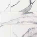 Load image into Gallery viewer, Jeffrey Court Waters Edge White 4 in. x 12 in. Gloss Subway Ceramic Wall Tile (10.107 Sq. Ft./Case)