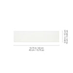 Load image into Gallery viewer, Anatolia 4-inch x 16-inch Metro White Matte Pressed Ceramic Wall Tile (10.76 sq. ft. / Case)