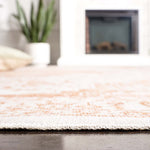 Load image into Gallery viewer, Safavieh Arizona Jannah Beige / Gold 2 ft. 6 in. x 8 ft. Indoor Machine Washable Runner