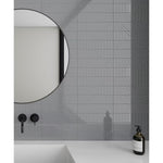 Charger l'image dans la visionneuse de galerie, Carreaux de céramique émaillés pressés brillants Anatolia Geometra Divide Ink de 3 po x 12 po (10,66 pi²/boîte)