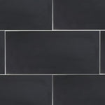 Load image into Gallery viewer, Modamo Solid Super Black Matte 12 in. x 24 in. Porcelain Floor & Wall Tile (15.52 sq. ft./Case)