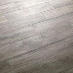 Load image into Gallery viewer, Lifeproof Shadow Wood 6 in. x 24 in. Glazed Porcelain Floor and Wall Tile