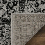 Charger l'image dans la visionneuse de galerie, Tapis d'intérieur rond Safavieh Adirondack Mackenzie gris/noir 1,8 m x 1,8 m