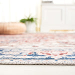 Load image into Gallery viewer, Safavieh Arizona Darina Red / Navy 2 ft. 6 in. x 8 ft. Indoor Machine Washable Runner