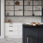 Load image into Gallery viewer, Jeffrey Court Waters Edge White 4 in. x 12 in. Gloss Subway Ceramic Wall Tile (10.107 Sq. Ft./Case)