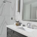 Charger l'image dans la visionneuse de galerie, Carreaux muraux en céramique mat MSI UrbanSlat Marmiro Grey, 16 po x 48 po (15,51 pi²/caisse)