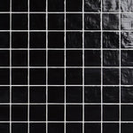 Load image into Gallery viewer, Ivy Hill Amagansett Black 2 in. x 8 in. Mixed Finish Ceramic Wall Tile – Zellige Look (5.38 sq. ft./Case)