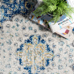 Load image into Gallery viewer, nuLOOM Vintage Lindsay Persian Blue 3 ft. x 5 ft. Oval Indoor Rug
