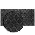 Charger l'image dans la visionneuse de galerie, Carreau mural en céramique Merola Tile Camden Decor Nero 4 po x 8 po (11,5 pi²/caisse)