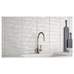 Charger l'image dans la visionneuse de galerie, Carreaux muraux en céramique pressée brillante Artisan Fog Anatolia 3 po x 12 po (10,66 pi²/caisse)