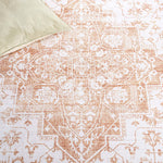 Load image into Gallery viewer, Safavieh Arizona Jannah Beige / Gold 2 ft. 6 in. x 8 ft. Indoor Machine Washable Runner