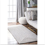 Load image into Gallery viewer, nuLOOM Braided Lefebvre Indoor/Outdoor Ivory 5 ft. x 8 ft. Area Rug