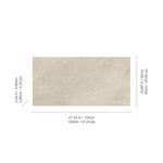 Charger l'image dans la visionneuse de galerie, Anatolia Vermont Oasis Porcelain Tile 0.33 inch Thickness 24 inch Width 15.5 sq. ft. Coverage Matte Rectified Stone Look