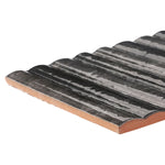 Load image into Gallery viewer, MSI Urban Ridge Ebony 16 in. x 48 in. Matte Ceramic Fluted Wall Tile – Wood Look (15.51 sq. ft./Case) (Copy)