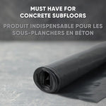 Load image into Gallery viewer, Roberts Moisture Barricade 6 mil Polyethylene Film for Vinyl, Laminate, SPC, Engineered Wood, 120 sq. ft. Roll