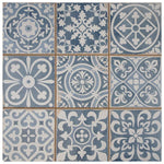 Load image into Gallery viewer, Merola Tile Sample Faenza Azul 6 inch x 6 inch Ceramic Floor and Wall Tile