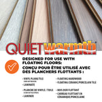 Load image into Gallery viewer, QuietWarmth 3 ft. x 5 ft. 120V Floor Heating System for Laminate, Vinyl, and Floating Floors (15 sq. ft.)