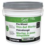 Load image into Gallery viewer, Custom Building Products SimpleSet Gray 3-1/2 Gal. Pre-Mixed Thin-Set Mortar
