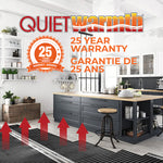 Load image into Gallery viewer, QuietWarmth 3 ft. x 5 ft. 120V Floor Heating System for Laminate, Vinyl, and Floating Floors (15 sq. ft.)