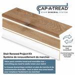 Load image into Gallery viewer, Cap A Tread 2.19 in. x 12.13 in. x 47 in. Stair Tread and Reversible Riser Kit – Color 3673