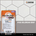 Load image into Gallery viewer, Custom Building Products Polyblend Plus 7 lb. #165 Delorean Gray Sanded Grout for Interior and Exterior Use