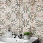 Charger l'image dans la visionneuse de galerie, Merola Tile D’Anticatto Decor Florence Porcelain Floor and Wall Tile 8.75 inch x 8.75 inch x 0.38 inch – 11.25 sq. ft./Case, Matte Textured Rustic Finish