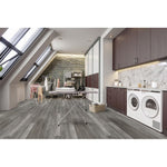 Charger l'image dans la visionneuse de galerie, Home Decorators Collection Gray Cloud Oak 5mm x 7 in. W x 48 in. L 12 MIL Click Lock Waterproof Luxury Vinyl Planks Flooring (23.77 sq.ft./case)