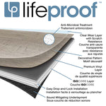 Charger l'image dans la visionneuse de galerie, Revêtement de sol en vinyle de luxe imperméable Lifeproof Vesinet Oak 6,5 mm x 8,7 po l x 47,6 po L 22 mil Click Lock (20,06 pi²/caisse)
