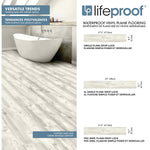 Charger l'image dans la visionneuse de galerie, Lifeproof Chiffon Lace Oak 7mm x 8.7 in. W x 47.6 in. L 22MIL Click Lock Waterproof Luxury Vinyl Plank Flooring (20.06 sq.ft./case)