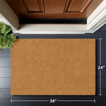 Charger l'image dans la visionneuse de galerie, Barnyard Designs Natural Coco Coir Heavy Duty Backing Doormat 3 ft x 2 ft