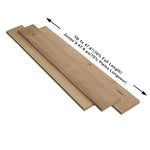 Charger l'image dans la visionneuse de galerie, Plancher de bois franc d'ingénierie Malibu Wide Plank en chêne français Roosevelt – 1/2 po d'épaisseur x 7,5 po de largeur (23,32 pi²/caisse)