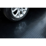 Charger l'image dans la visionneuse de galerie, TrafficMaster 7.5 ft. x 17 ft. Commercial Grade PVC Black Diamond Tread Garage Flooring