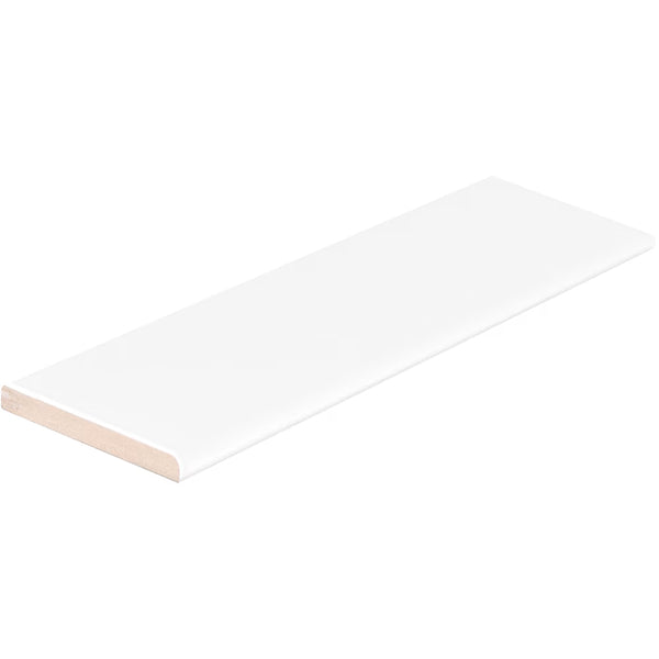 Anatolia 2-inch x 6-inch Metro White Glossy Ceramic Bullnose – 3.55 sq. ft. per Case