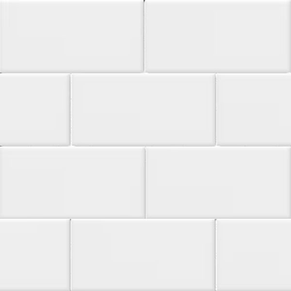 Anatolia 3-inch x 6-inch Metro White Gloss Wall Tile