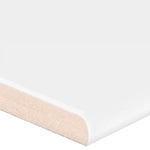 Load image into Gallery viewer, Anatolia 2-inch x 6-inch Metro White Glossy Ceramic Bullnose – 3.55 sq. ft. per Case