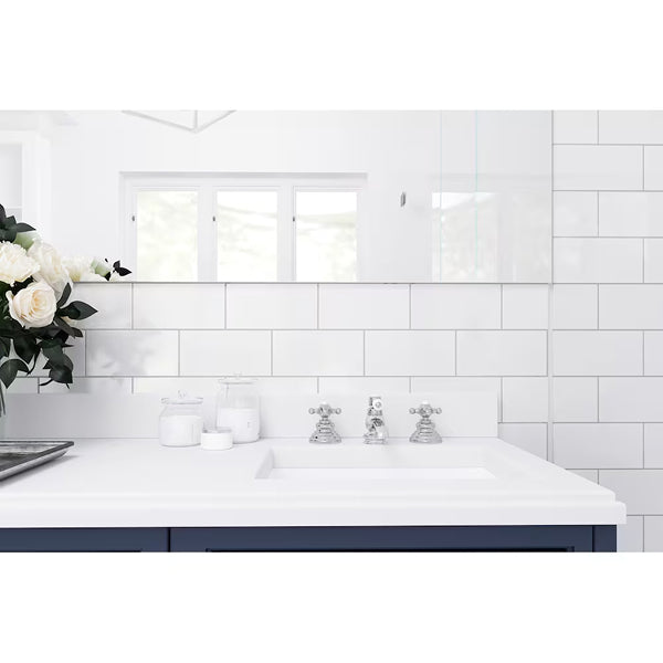 Anatolia 3-inch x 6-inch Metro White Gloss Wall Tile