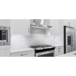 Load image into Gallery viewer, Anatolia 2-inch x 6-inch Metro White Glossy Ceramic Bullnose – 3.55 sq. ft. per Case