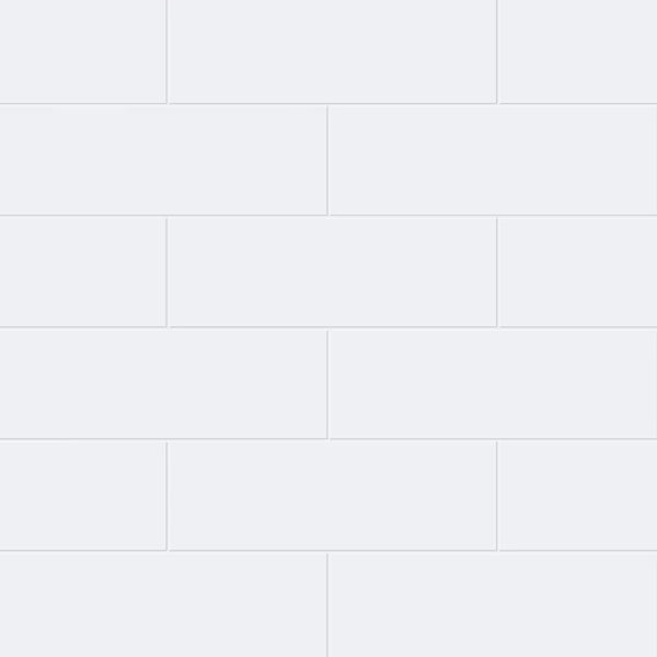 Anatolia Metro White 4-inch x 12-inch Ceramic Gloss Wall Tile