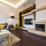 Load image into Gallery viewer, Monarch Manhattan Engineered Wood Flooring -5-in x 48-in x 12 mm - Coffee Brown Oak -26.5 sq. ft. per Case