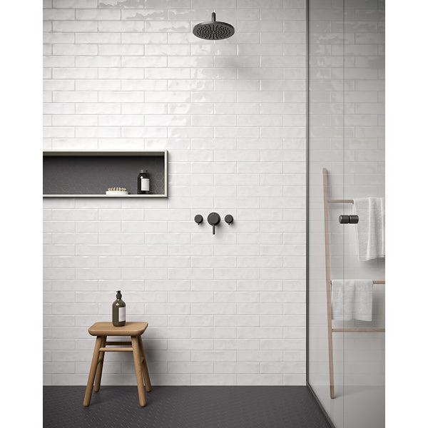 Anatolia Artisan White Gloss 3-inch x 12-inch Wall Tile