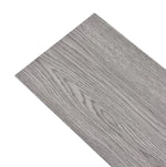 Charger l'image dans la visionneuse de galerie, Laminate Flooring Plank Floor Tile – 6" x 36", 0.08" Thick, Grey PVC, 54 Sq. Ft., DIY-Friendly