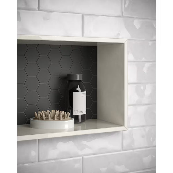 Anatolia Artisan White Gloss 3-inch x 12-inch Wall Tile