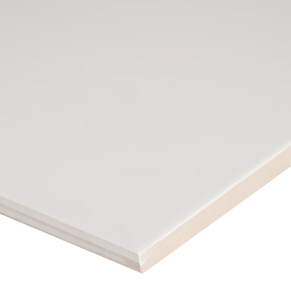 MSI Stone ULC Misty White 12 in. x 12 in. Matte Ceramic Floor and Wall Tile – 12 sq. ft./Case