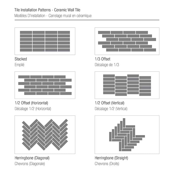 Anatolia 3-inch x 12-inch Concordia Oyster Glossy Pressed Ceramic Wall Tile – 10.66 sq. ft./case
