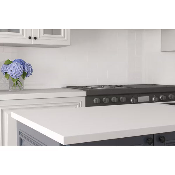 Anatolia Metro White 4-inch x 12-inch Ceramic Gloss Wall Tile