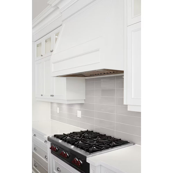 Anatolia 7,6 cm x 15,2 cm, métro, gris chaud, brillant, biseau arrondi (5,27 pi²/boîte)