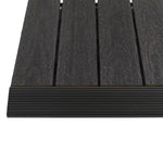 Load image into Gallery viewer, NewTechWood 2" x 1' Quick Deck Composite Deck Tile Straight Fascia – 4-Pack/Box Hawaiian Charcoal