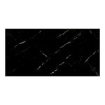 Charger l'image dans la visionneuse de galerie, Carrelage de sol et de mur en porcelaine polie Modamo Belize noir, 24 pouces x 48 pouces