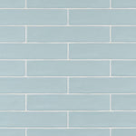 Load image into Gallery viewer, Merola Tile Chester Acqua 2 inch x 10 inch Ceramic Wall Tile 13.44 sq ft/case – Glossy Subway Finish