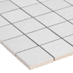 Charger l'image dans la visionneuse de galerie, Ivy Hill Tile Copley Bianco Porcelain Mosaic Tile 0.39 inch Thick 12 inch x 12 inch 5.82 sq ft/case Matte
